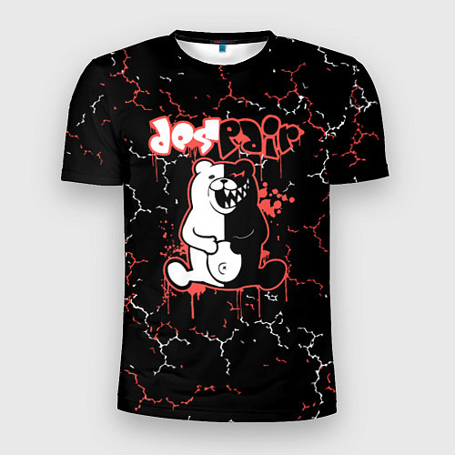 Мужская спорт-футболка Monokuma монокума / 3D-принт – фото 1