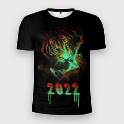 Мужская спорт-футболка Тигр 2022