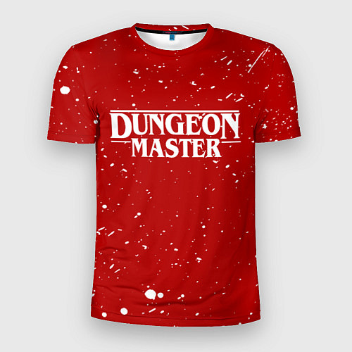 Мужская спорт-футболка DUNGEON MASTER BLOOD ГАЧИМУЧИ КРАСНЫЙ / 3D-принт – фото 1