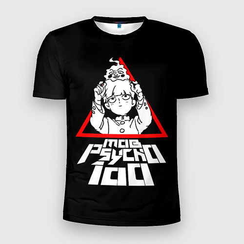 Мужская спорт-футболка Mob Psycho 100 Кагеяма и Ямочки / 3D-принт – фото 1