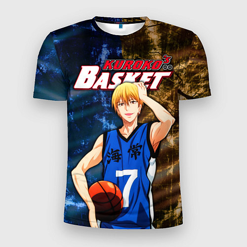 Мужская спорт-футболка Kuroko no Basuke, Рёта Кисе Kise Ryota / 3D-принт – фото 1