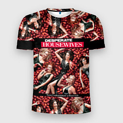 Мужская спорт-футболка Desperate Housewives - в яблоках