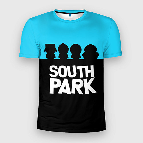 Мужская спорт-футболка Южный парк персонажи South Park / 3D-принт – фото 1