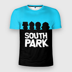 Мужская спорт-футболка Южный парк персонажи South Park