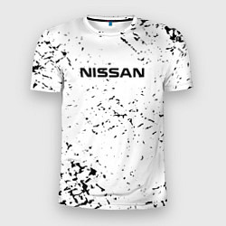 Футболка спортивная мужская Nissan ниссан, цвет: 3D-принт
