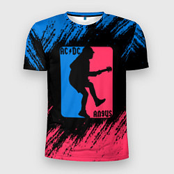 Футболка спортивная мужская ACDC Logo, цвет: 3D-принт