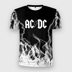 Мужская спорт-футболка ACDC Fire