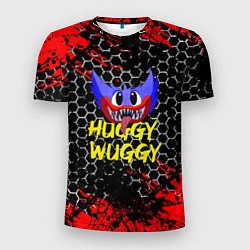 Мужская спорт-футболка Huggy Wuggy соты