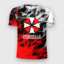 Мужская спорт-футболка Umbrella Corporation Fire