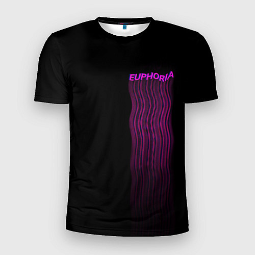 Мужская спорт-футболка Euphoria noise / 3D-принт – фото 1