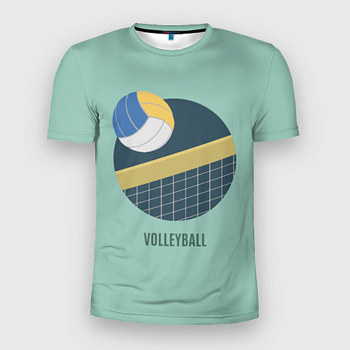 Мужская спорт-футболка Volleyball Спорт / 3D-принт – фото 1
