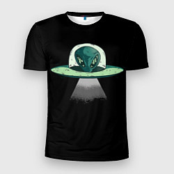 Мужская спорт-футболка Инопланетный гость