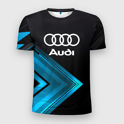 Мужская спорт-футболка Audi Sport / 3D-принт – фото 1
