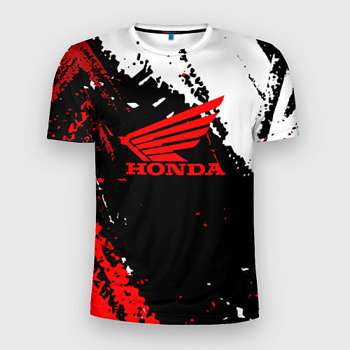 Мужская спорт-футболка Honda Logo Auto / 3D-принт – фото 1