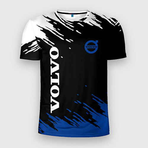 Мужская спорт-футболка Volvo - Texture / 3D-принт – фото 1