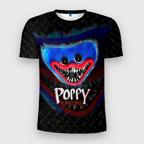 Мужская спорт-футболка Хагги Вагги Паппи Плейтайм Poppy Playtime / 3D-принт – фото 1