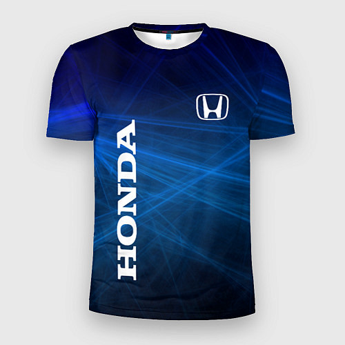 Мужская спорт-футболка Honda - Blue / 3D-принт – фото 1
