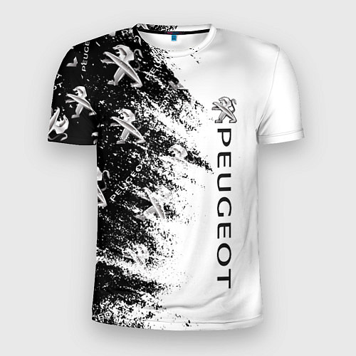 Мужская спорт-футболка Peugeot Распылитель / 3D-принт – фото 1