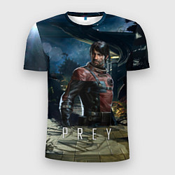 Футболка спортивная мужская Prey game Прэй, цвет: 3D-принт