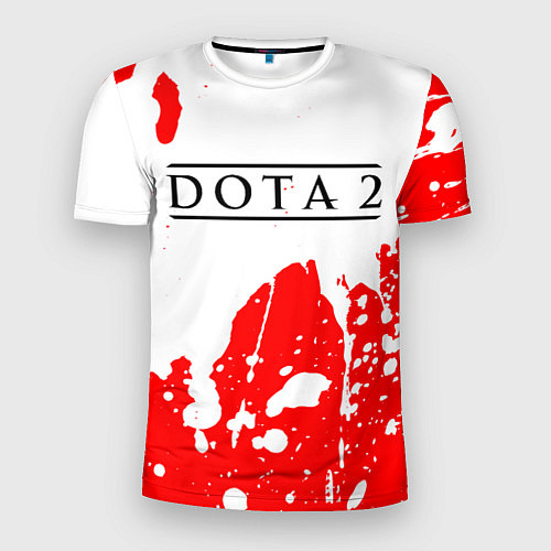 Мужская спорт-футболка DOTA 2 Краски / 3D-принт – фото 1
