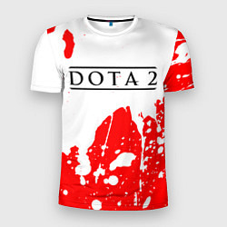 Мужская спорт-футболка DOTA 2 Краски