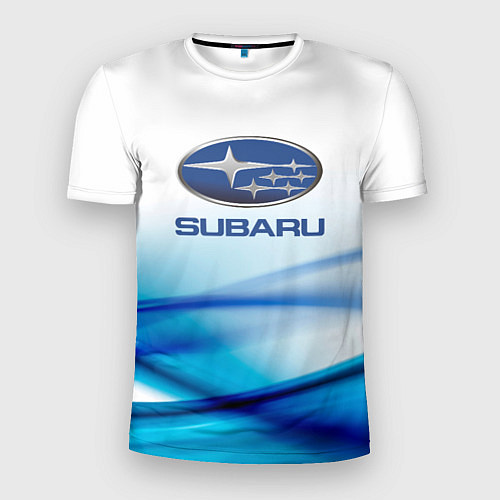 Мужская спорт-футболка Subaru Спорт текстура / 3D-принт – фото 1