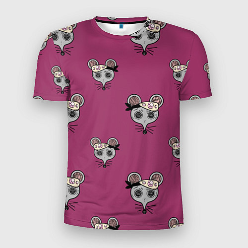 Мужская спорт-футболка Ниндзя-мыши Клинок, рассекающий демонов Kimetsu no / 3D-принт – фото 1