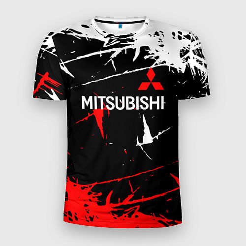 Мужская спорт-футболка Mitsubishi Sport Auto / 3D-принт – фото 1