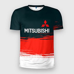 Футболка спортивная мужская Mitsubishi - Auto бренд, цвет: 3D-принт