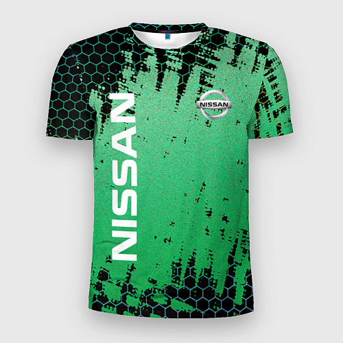 Мужская спорт-футболка NISSAN супер NISSAN / 3D-принт – фото 1