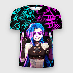 Мужская спорт-футболка JINX ДЖИНКС NEON PATTERN