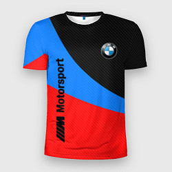 Футболка спортивная мужская BMW MOTOSPORT 2022, цвет: 3D-принт