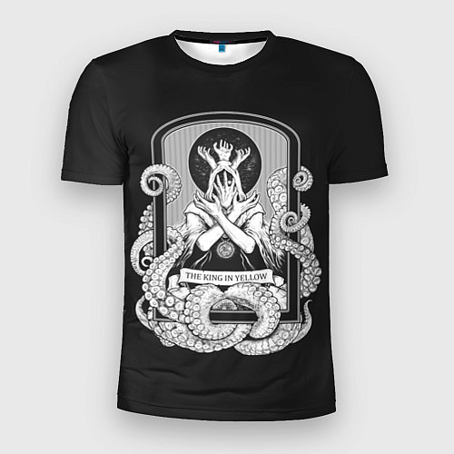 Мужская спорт-футболка Король в жёлтом / 3D-принт – фото 1