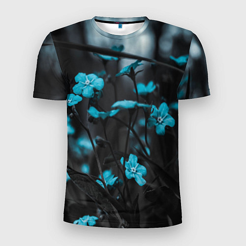 Мужская спорт-футболка Лесная поляна / 3D-принт – фото 1