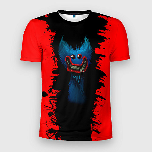 Мужская спорт-футболка Хагги Вагги Взгляд из темноты / 3D-принт – фото 1