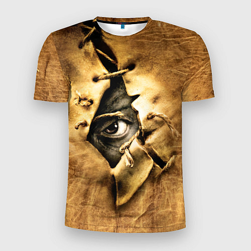 Мужская спорт-футболка Джиперс Криперс видит / 3D-принт – фото 1