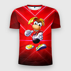 Мужская спорт-футболка Бегущий Rayman 3D