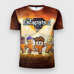 Футболка спортивная мужская The Escapists 2, цвет: 3D-принт