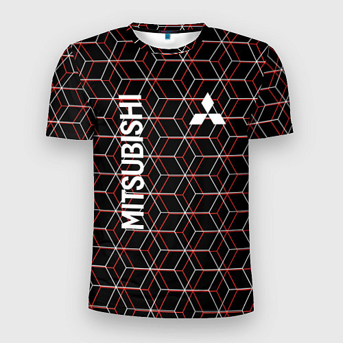 Мужская спорт-футболка Mitsubishi митсубиси / 3D-принт – фото 1