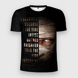 Футболка спортивная мужская Fallout - Joshua Graham, цвет: 3D-принт