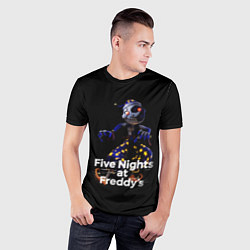 Футболка спортивная мужская Five Nights at Freddys: Security Breach воспитател, цвет: 3D-принт — фото 2