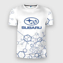 Мужская спорт-футболка Субару subaru