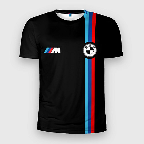 Мужская спорт-футболка БМВ 3 STRIPE BMW / 3D-принт – фото 1