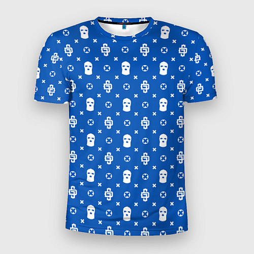 Мужская спорт-футболка Blue Dope Camo Dope Street Market / 3D-принт – фото 1