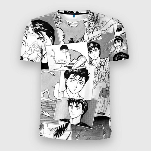 Мужская спорт-футболка Паразит pattern Паразит учение о жизни / 3D-принт – фото 1