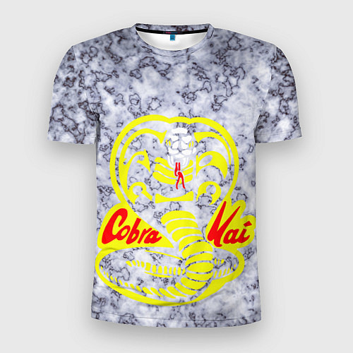 Мужская спорт-футболка Логотип Cobra Kai / 3D-принт – фото 1