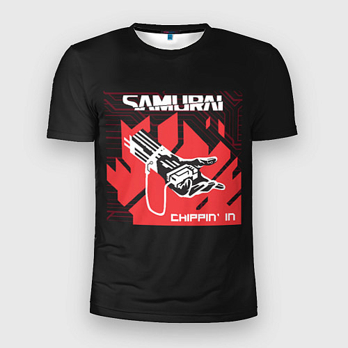 Мужская спорт-футболка SAMURAI Chippin In / 3D-принт – фото 1