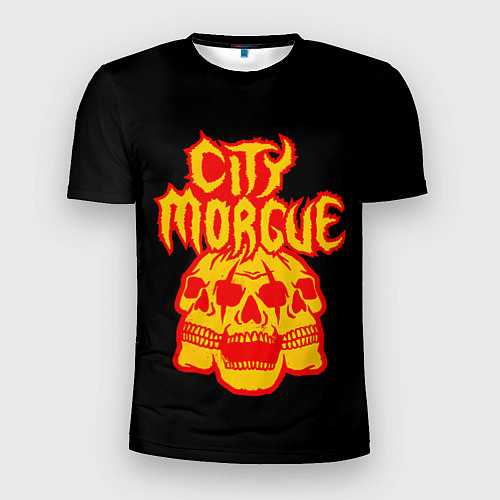 Мужская спорт-футболка ZillaKami x SosMula City Morgue Черепа / 3D-принт – фото 1
