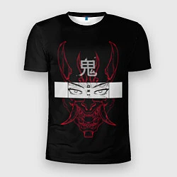 Мужская спорт-футболка Японский демон Oni