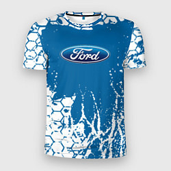 Футболка спортивная мужская Ford форд, цвет: 3D-принт